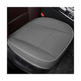 Adunsiaoto Non-Slip Car Seat Protector, Breathable, Universal, Universal Car Seat Cover, Non-Slip Car Seat Protector, Seat Cushion, Car Front Seats, Front Seat Covers, Against Sweating (Grey)