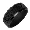 Enso Rings Etched Celtic Collection Silicone Ring - Comfortable and