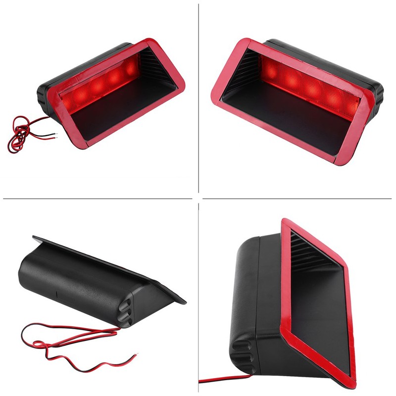 LED Third Brake Light, 12V Universal 3rd Tail Brake Light,