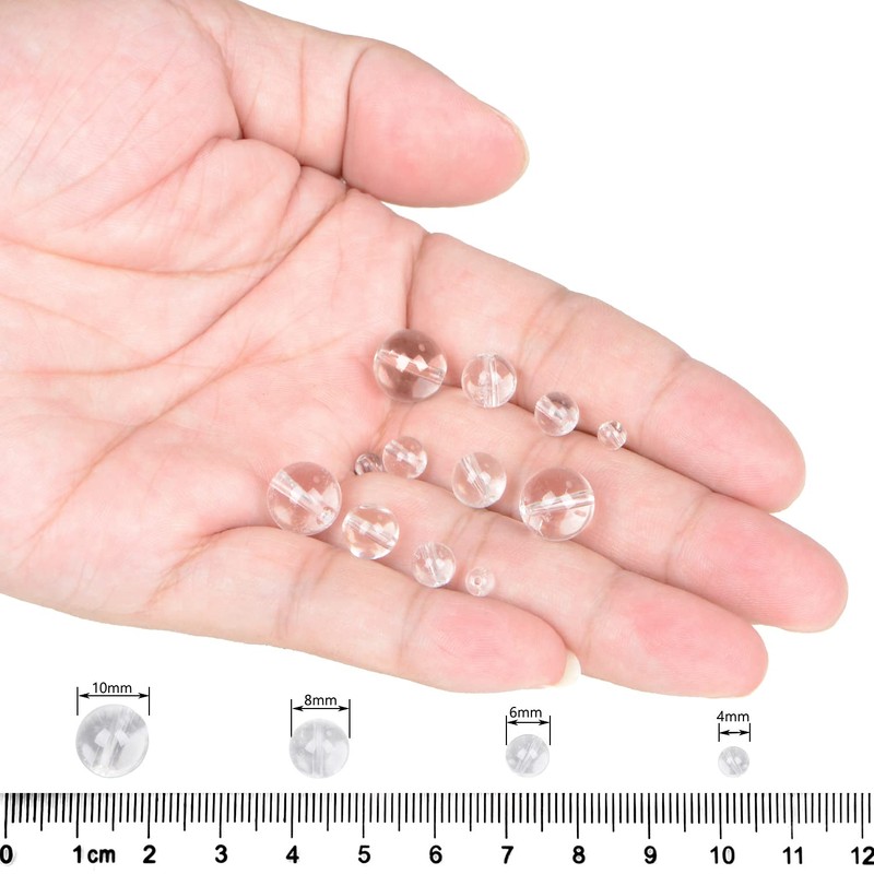 AD Beads Smooth Natural Gemstone Round Loose Beads 15" 4mm