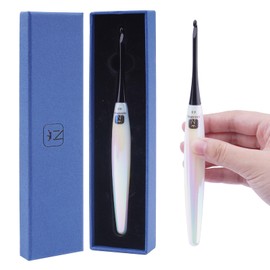 Hobekoee Acrylic Crochet Hooks,4 mm Ergonomic Crochet Hooks