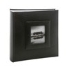 Kenro Savoy Series Black Faux Leather Photo Album for 100