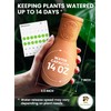 4 Pcs Ollas Terracotta Watering Pots Large - 14 Oz