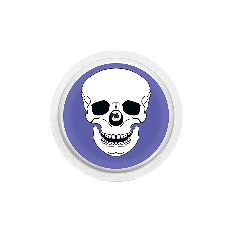 Skull Sticker for FreeStyle Libre Sensor