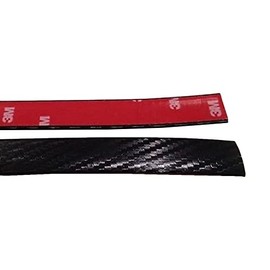 A.A Carbon Fiber Trim Molding Interior/Exterior - Body, Door, Rocker Panel, Wheel, Well Window, Grille - Automotive Molding (1", 5 ft)