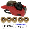Price Gun Set | UNO C6 Labelling Device | Hand