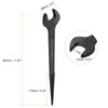 sourcing map Single Open End Spanner Wrench 1-1/16-inch 15 Degree