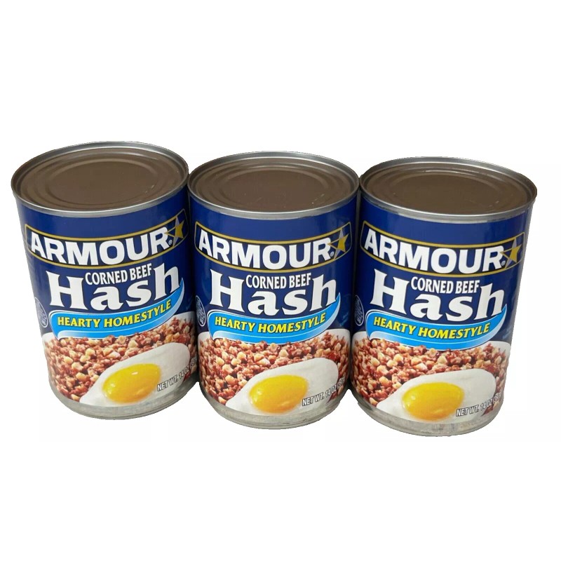 Armour Hearty Homestyle Corned Beef Hash 14 oz (3 pack)