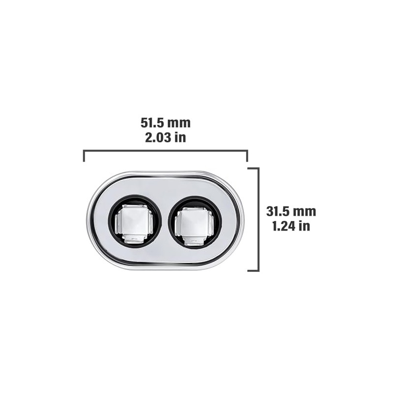 5uF 5MFD CBB65A Condensador de CA de arranque ovalado de