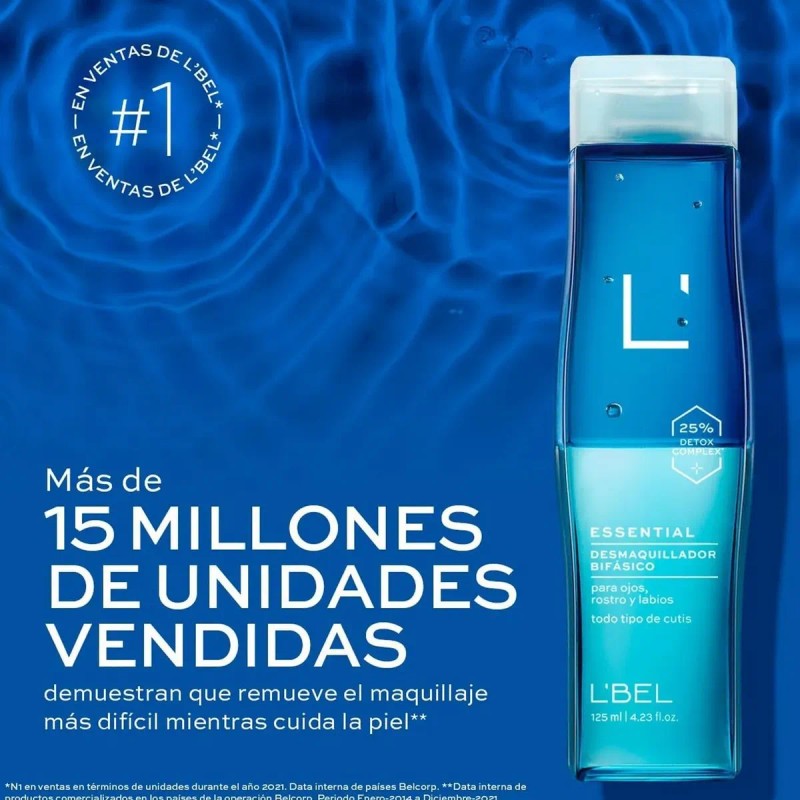 Desmaquillador Essential Para Ojos Y Rostro - L'bel