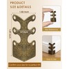 Baemin 16 Pcs Solid Brass Corner Protectors, Baseboard & Furniture,