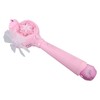 Musical Light Up Bubble Blower Innovative Hexagram Shape Princess Electric
