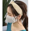 Polka Dot Ruffled Mask with Quick-Drying & UV Protection (Dot