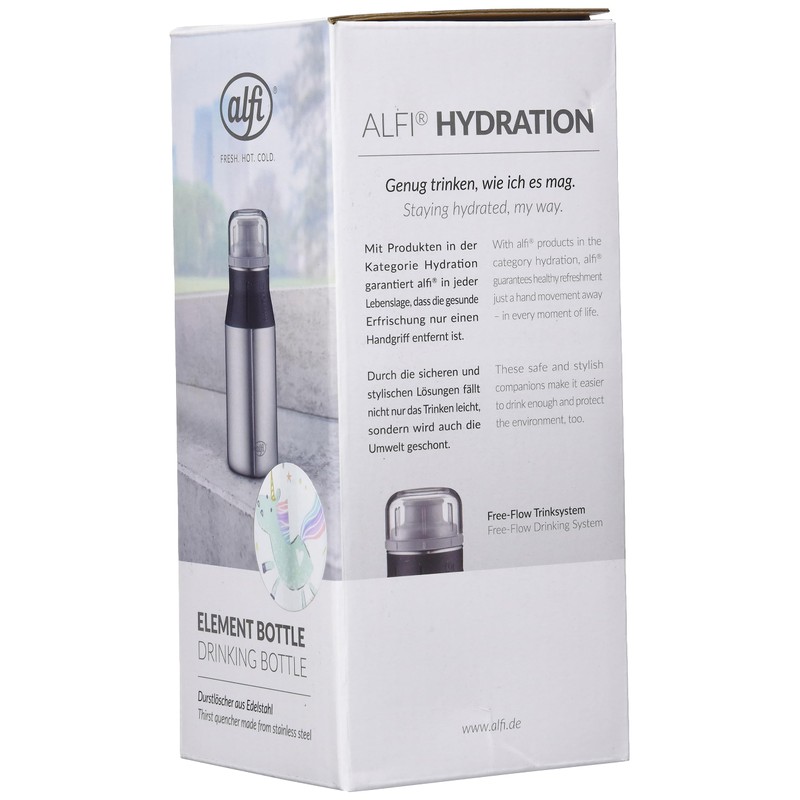 alfi elementBottle 5357.202.040 Children's Drinking Bottle 400 ml Rainbow Drinking