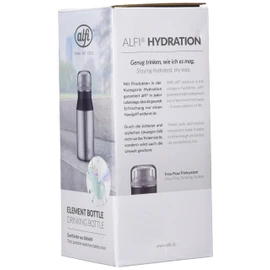 alfi elementBottle 5357.202.040 Children's Drinking Bottle 400 ml Rainbow Drinking Bottle Leak-Proof Carbonated Drinking Bottle BPA Free Stainless Steel Bottle for Nursery, Sprinker, Tea
