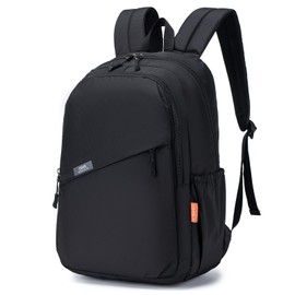 BAGZY Travel Backpack Hand Luggage 40x30x15 British Airways Laptop Bag 15.6 Inch Small Backpack Lightweight Cabin Bag Daypack Travel Bag for Work College (Black)