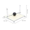 Napkin Holder for Table Square Napkin Dispenser with Center Ball