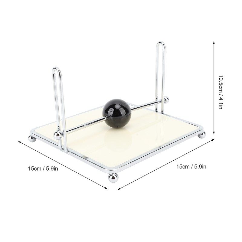 Napkin Holder for Table Square Napkin Dispenser with Center Ball