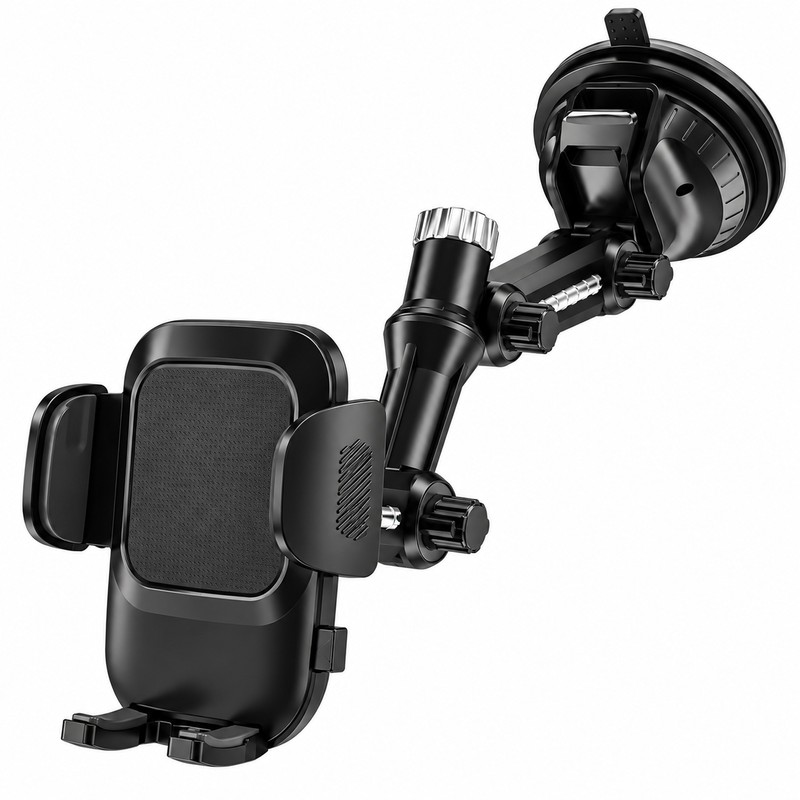 Suction Cup Car Phone Holder for Windshield & Dashboard –