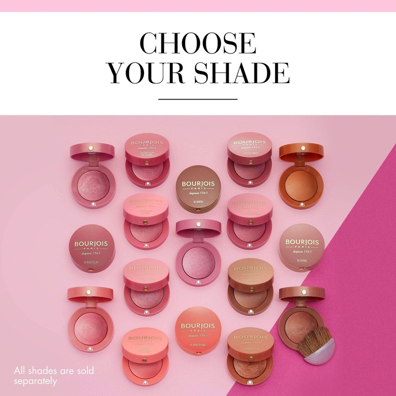 Bourjois Little Round Pot Blusher 74 Rose Ambre, 2.5g