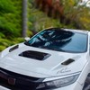 Car Hood Air Flow Vent Decorative Kit Modification Hood Scoop