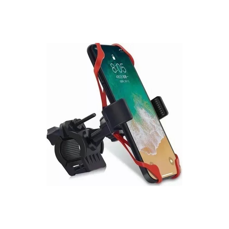 Mayoreo 20pz Soporte Porta Celular Con Liga Motocicleta Bici