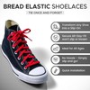 Bread Elastic Shoelaces – Tie Once, Slip On – Stretch