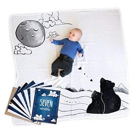 JumpOff Jo Baby Blanket and Turning Point Photo Cards Bundle, to The Moon