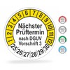 beihaasnatuerlich® Pack of 112 Test Badges "Next Test Date", 20