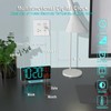 KOSUMOSU Alarm Clocks for Bedrooms, 6.7in Digital Clock, Auto Dimming,