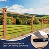 7 Pack 4.7 FT x 3/4 inch Aluminum Deck Balusters
