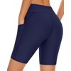 Holipick - Pantalones cortos de natación para mujer, con control