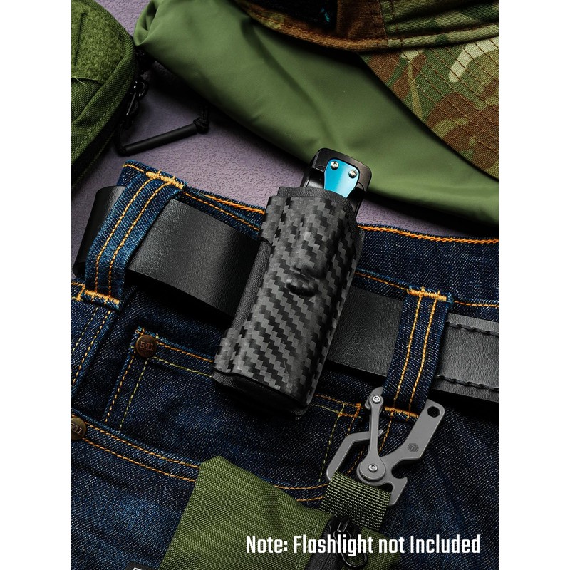 Tactical Geek TX4 Flashlight Case, LED Torch Holster Case for