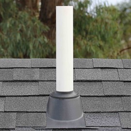 Dektite SHT Shingle Roof Pipe Flashing - DST104B - Pipe Size 4" - Base Size 16" x 12"
