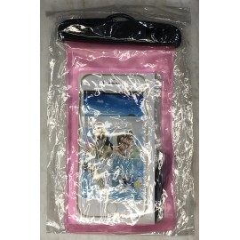 New Universal Waterproof Phone Pouch Large Dry Bag Pink