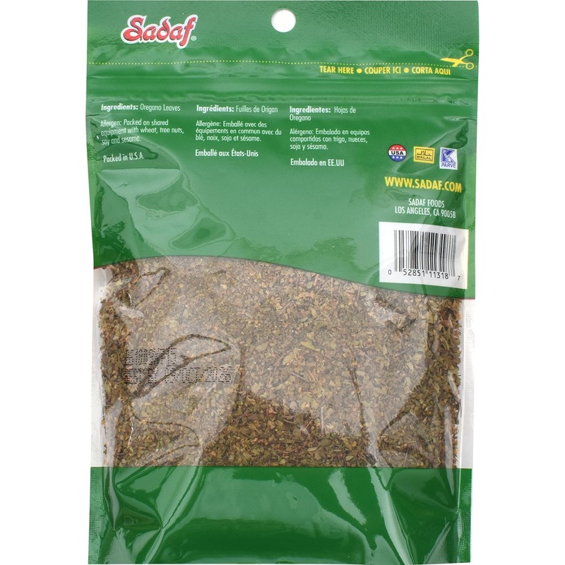 Sadaf Oregano Leaves - Crushed Oregano Leaves for Cooking &