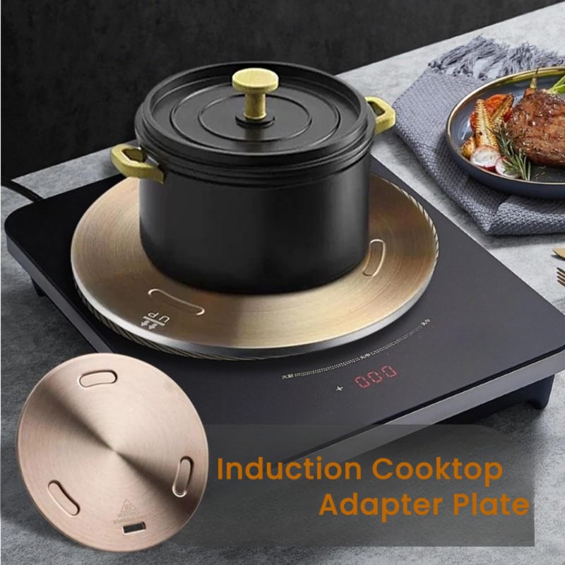 Induction Cooktop Adapter Plate, Lifenergric Heat Diffuser Plate for Glass