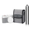 KIWIFOTOS Compact Camera Case, Grey / Large, Neck pouch