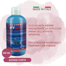 HIBROS Sport Strong PreSport Warming Oil, 200ml