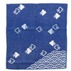 Yokota Towel, Blue, 9.8 x 9.8 inches (25 x 25