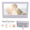 Digital Photo Frame White 7in IPS Screen 1024x600 HD Electronic