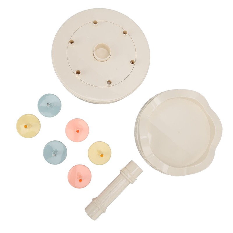 Rotating Dessert Machine Automatic Revolving Double Layer Dessert Display Stand