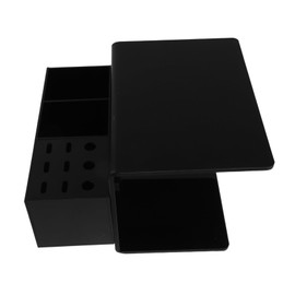 IWOWHERO Lash Extension Pillow Stand with Detachable Black Frame Comfortable Neck Support for Salon Use Portable Lash Tool Organizer Shelf for Precise Eyelash Grafting and Hygienic