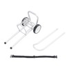 2 PCS Oxygen Cylinder Cart, Portable Rolling Oxygen Tank Cart