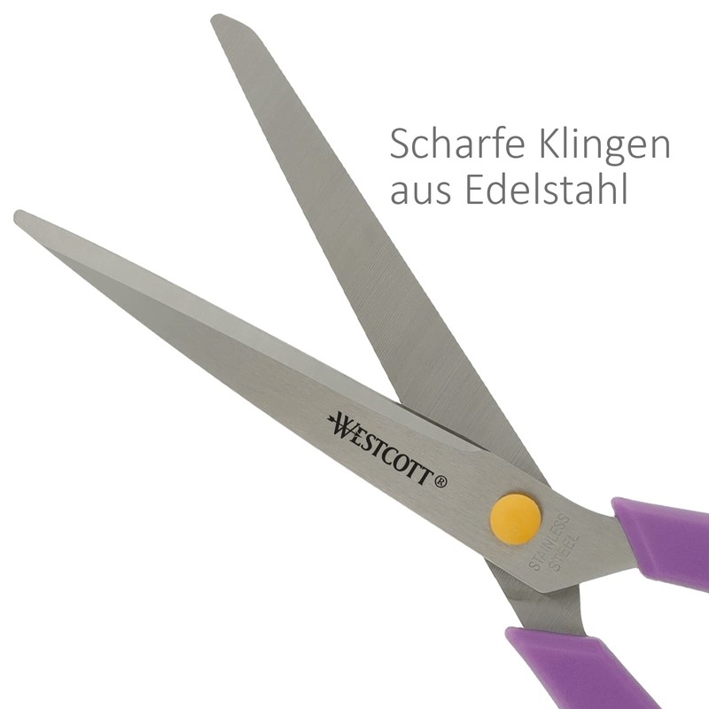 Westcott Easy Grip Scissors 3 Pieces Cassis | Set of