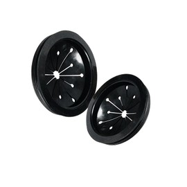 2 Pack Garbage Disposal Splash Guard Sink Baffle Disposal,3-1/8” Food Waste Disposer Accessories,Suitable for Whirlaway, Waste King, Sinkmaster & GE Models