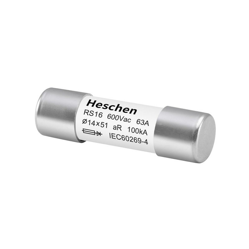 Heschen Cylindrical Ceramic Tube Fuse, RS16, aR Type, 14 x