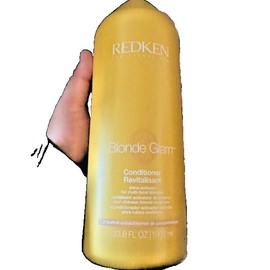 Redken Blonde Glam Conditioner Revitalisant 33.8 Oz ~ NEW