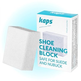 KAPS Suede & Nubuck - Borrador sin Agua Elimina la Suciedad, Marcas de arañazos y Manchas de Gamuza, Zapatos de Nobuck y Terciopelo, Zapatillas de Deporte, Botas y Bolsas, Accesorio de Limpieza de