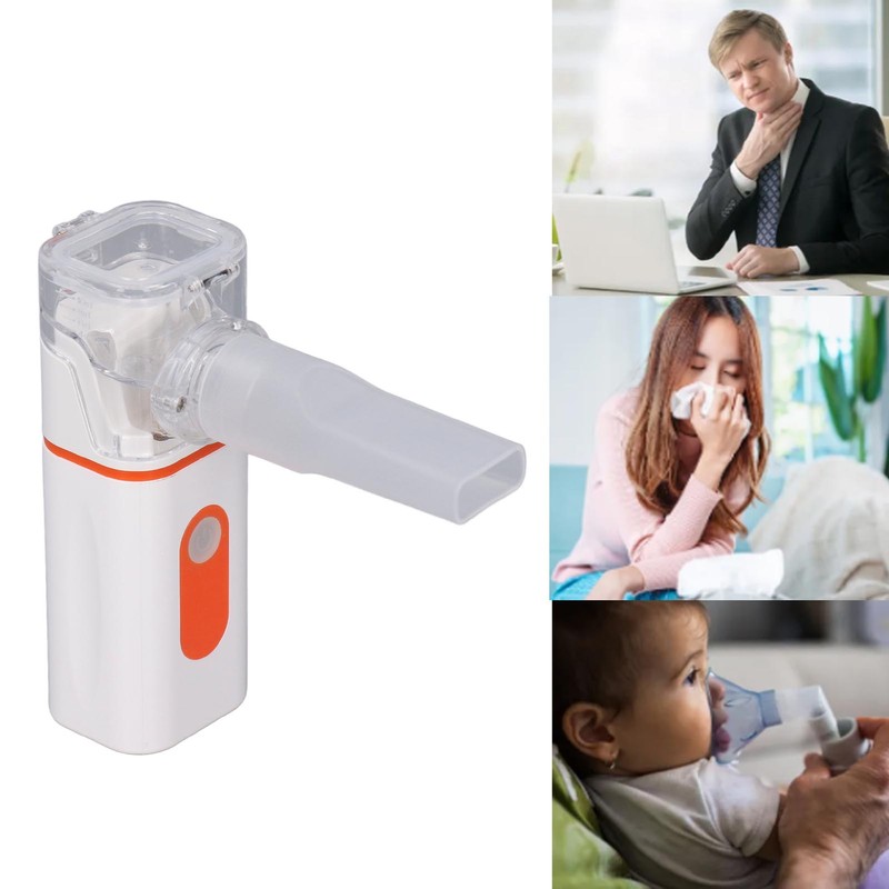Portable Nebulizer Quiet Cool Mist Steam Inhaler Adult Kids Handheld
